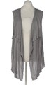 Ulla Popken Strickjacke Damen Cardigan Jacke Gr. EU 54 Grau #r280v0f