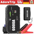 AdoreTrip 6000A Auto Starthilfe Jump Starter Ladegerät 12V KFZ Booster Powerbank