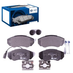 HELLA PAGID BREMSBELÄGE VORNE passend für CITROËN JUMPER FIAT DUCATO PEUGEOT BOX