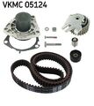 SKF Spannrollensatz mit Wasserpumpe (Synchrontrieb) OPEL, SAAB, VAUXHALL