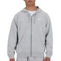 New Balance Sweatjacke für Herren Stacked Logo Grau