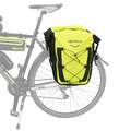 Doppel Fahrradtasche Satteltasche Doppeltasche Gepäckträger Wasserfest Pack