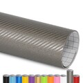 Autofolie 3D CARBON FOLIE BLASENFREI Struktur matt glanz 152cm Luftkanal Premium