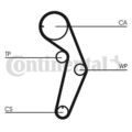 CONTINENTAL CTAM CT1048K1 Zahnriemensatz für MITSUBISHI