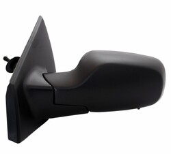 Spiegel links für Renault Clio 3 III 2005-2009 Außenspiegel Schwarz manuell + Gl