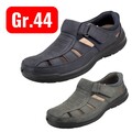 Herren Slipper Sandalen Gr. 44 Halbschuhe Freizeitschuh Sommer Kunstleder Schuhe