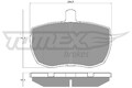 TOMEX Brakes Bremsbelagsatz Scheibenbremse TX 11-21 für DAF FORD TRANSIT Bus TAS