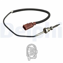 Delphi Abgastemperatursensor für VW California Multivan Transporter