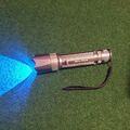 Aqua Medic blue LED Aluminium Taschenlampe
