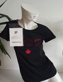 DSQUARED 2 T-Shirt in Schwarz/Rot Gr. L EU Neu mit Etikett