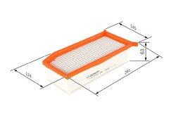 Bosch Luftfilter für DACIA RENAULT