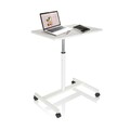 Stehpult Sitz-Steh Laptoptisch Schreibtisch höhenverstellbar rollbar hjh OFFICE
