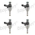 4x TOPRAN Einspritzdüse für Audi A4 Avant 8K5 B8 1.8 TFSI Skoda Octavia II