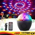 LED Discolicht Partyleuchte DJ-Licht RGB Tischlampe Lichteffekte Rotierend 360°