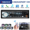 Autoradio Bluetooth USB FM Aux-In RADIO MP3-Player Freisprecheinrichtung 1 Din