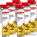 6x 400ml SONAX SILIKONSPRAY MIT EASYSPRAY SCHMIERUNG SCHUTZ FARBLOS GLEITMITTEL