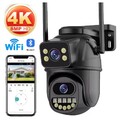 8MP HD FUNK WLAN WIFI IP NETZWERK CAMERA Outdoor AUßEN ÜBERWACHUNGSKAMERA 4K DHL