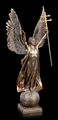 Erzengel Gabriel Figur mit Doppelkreuz - Deko Engel Statue 