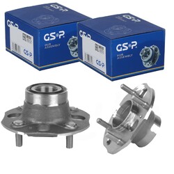 2X GSP RADLAGER-SATZ HINTEN BEIDSEITIG PASSEND FÜR HONDA ACCORD LINKS+RECHTS