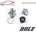 MOTOR KÜHLWASSERPUMPE WASSERPUMPE DOLZ R237 P FÜR NISSAN NV400,NP300 NAVARA