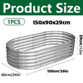 Metall Hochbeet Pflanzbeet Gemüsebeet Pflanzkasten Beet Blumenbeet Gartenbeet XL