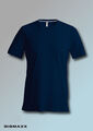 Kariban Herren Kurzarm T-Shirt mit V-Ausschnitt V-Neck in 19 Farben Gr S bis 4XL