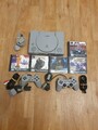 PlayStation 1 / PS1 + 5 Spiele +2 Controller + Kabel SCPH-1002 Getestet