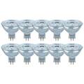 10 x Osram LED MR16 Glas Reflektor 2,6W = 20W GU5,3 12V 230lm Neutralweiß 4000K