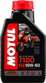 MOTUL 7100 4T 10W-60 Motoröl 1 Liter Motorradöl Ester 4-Takt Öl API SN SM MA2