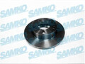 2x Bremsscheibe voll A1501P SAMKO für AUDI VW