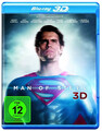 [3D Blu-ray] - Man of Steel - Blu-ray 3D /  2 x Disc   - Topzustand !!!