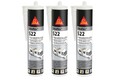 3x Sikaflex®-522 WEISS - 300ml Sika522 Sikaflex-522 white 3er 3-er Set weiß
