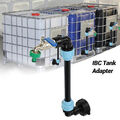 3/4" IBC Schwanenhals Auslaufhahn Adapter-Zubehör Für Container Regenwassertank