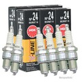 6x VLINE36 NGK Zündkerze Order-Nr. 6714 FIAT PUNTO 