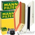 MANN FILTER INSPEKTIONSPAKET passend für RENAULT KANGOO 1.5 dci 75-110 PS