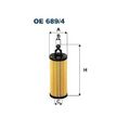 1x Ölfilter FILTRON OE 689/4 passend für CHRYSLER FIAT