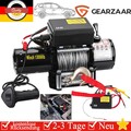 Elektrische Seilwinde 12V mit Funkfernbedienung 5909KG 13000LBS mit Stahlseil