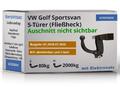 ANHÄNGERKUPPLUNG abnehmbar für VW Golf Sportsvan 18-20 +13pol E-Satz ABE