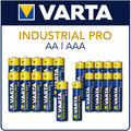 Varta Industrial Pro AAA AA Mignon Micro Batterien 1,5V LR6 LR03 Auswahl