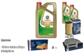 BOSCH inspektionspaket 7 L Castrol EDGE 5W-30 M für Mercedes-Benz GLK-Klasse