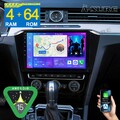 Autoradio 4+64GB Android 15 Carplay GPS Navi DSP BT für VW Passat B8 2015-2019