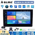 Android 14 AutoRadio WiFi RDS SWC GPS Navi Carplay DAB+ Kam Für Audi A4 8E B6 B7