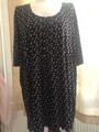 Buntes Long - Shirt von Ulla Popken mit Spitze am Saum Gr. 50/52