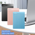 1TB 2TB Externe Festplatte Portable,USB 3.0 5Gbps, PC Mac Laptop Speicher HDD
