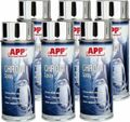 APP Chrome 400ml x 6 Chromlack SprayChromspray Sprühlack Chromefarbe