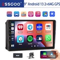 Für Ford Transit Focus C S-Max Kuga Android 14 Autoradio GPS DAB KAM 64G Carplay