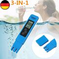 Digital EC Meter / TDS-Tester Aquarium Pool SPA Water-Quality Monitor Premium DE
