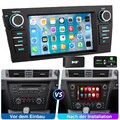 Für BMW 3er E90 E91 E92 E93 7" Autoradio GPS BT NAVI Android 14 2+32G WIFI DAB+