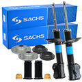 2x SACHS Stossdämpfer + Service-Kit + Domlager Vorne für OPEL VETRA C