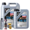 Motoröl 5W30 LIQUI MOLY 6L+HENGST Ölfilter +Spülung +Cera Tec